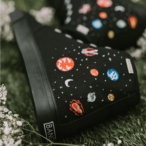 BANGS High Tops - All Black Planetary Sneaker